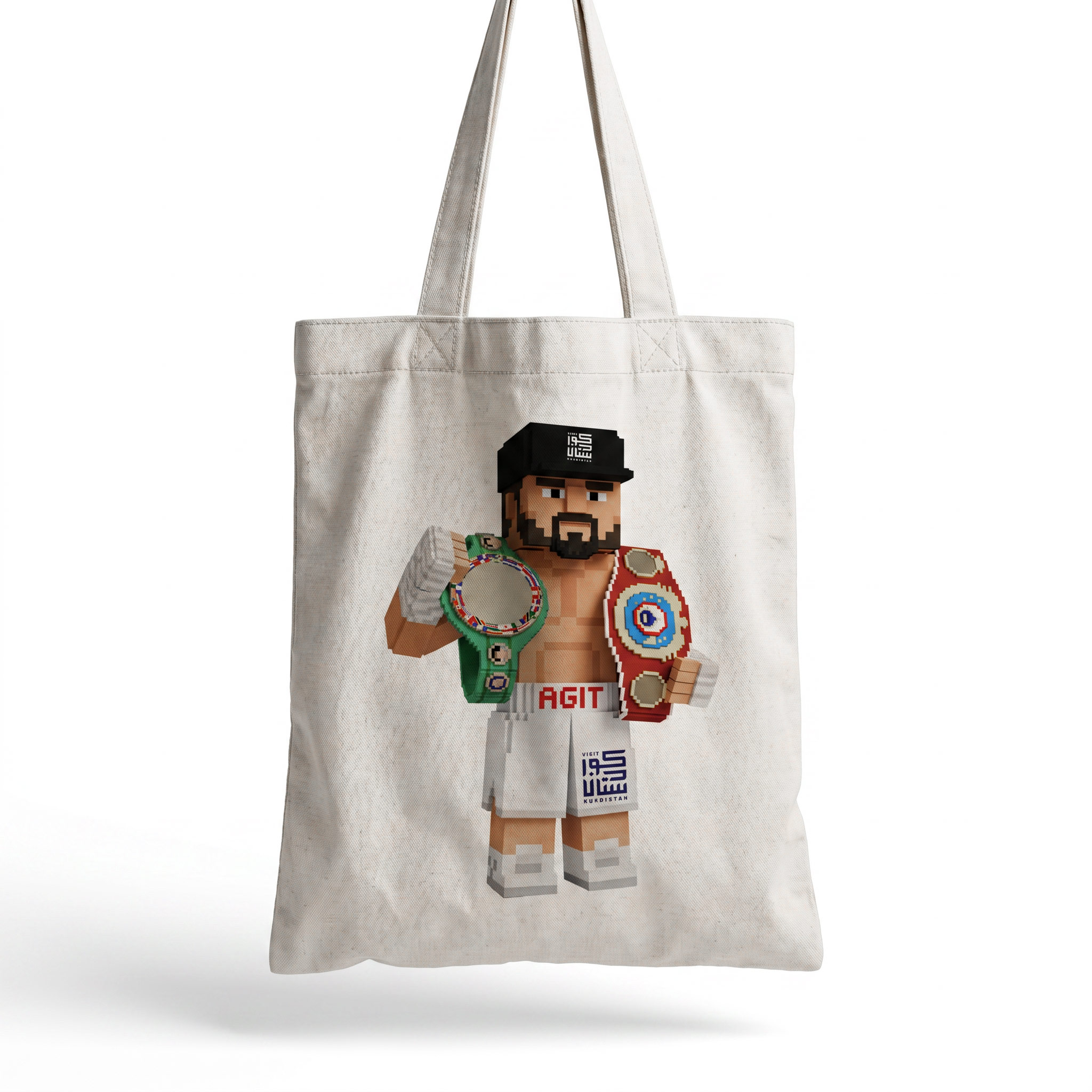 Agit Kabayel - Block Tote Bag