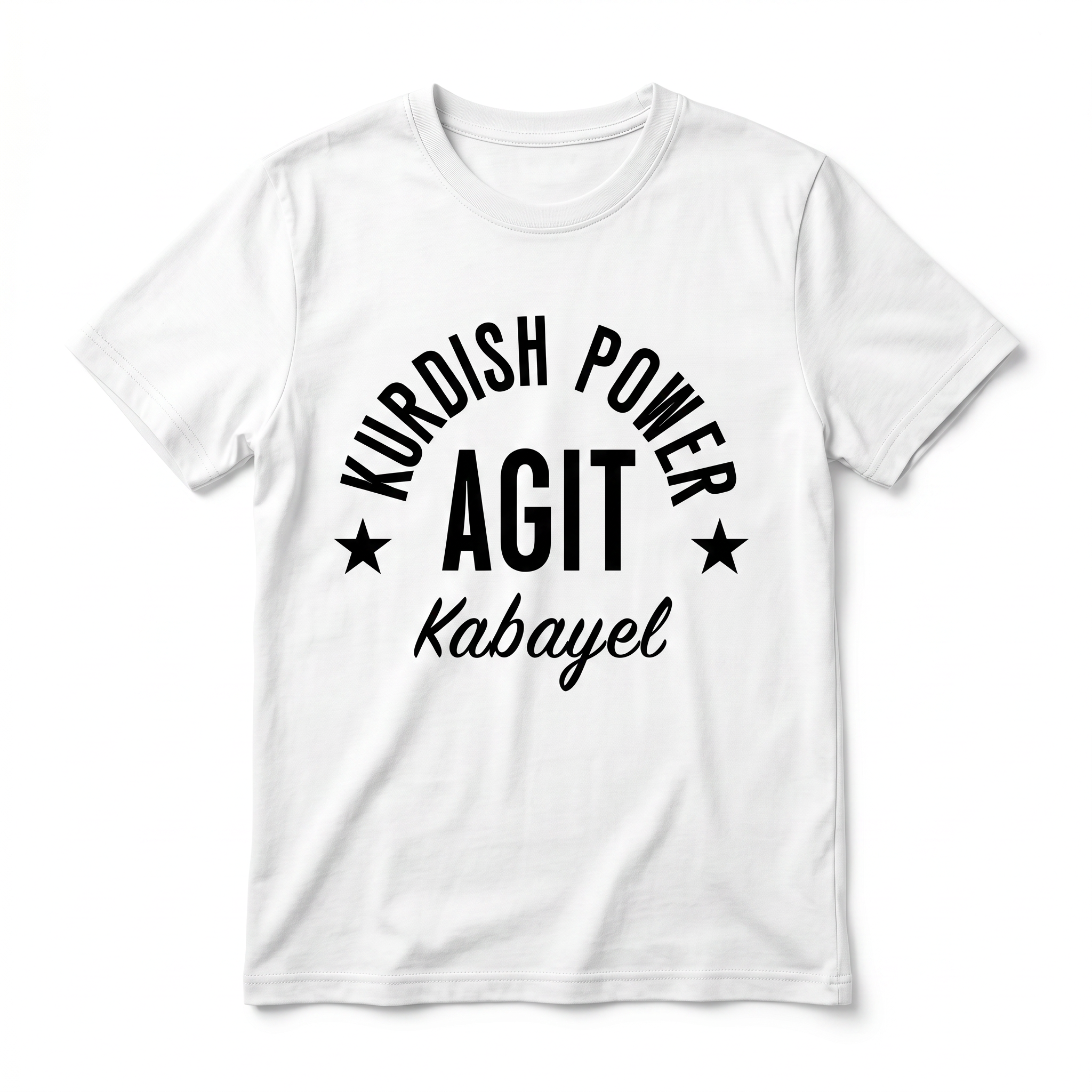 Agit Kabayel - Script Comic Shirt [white]