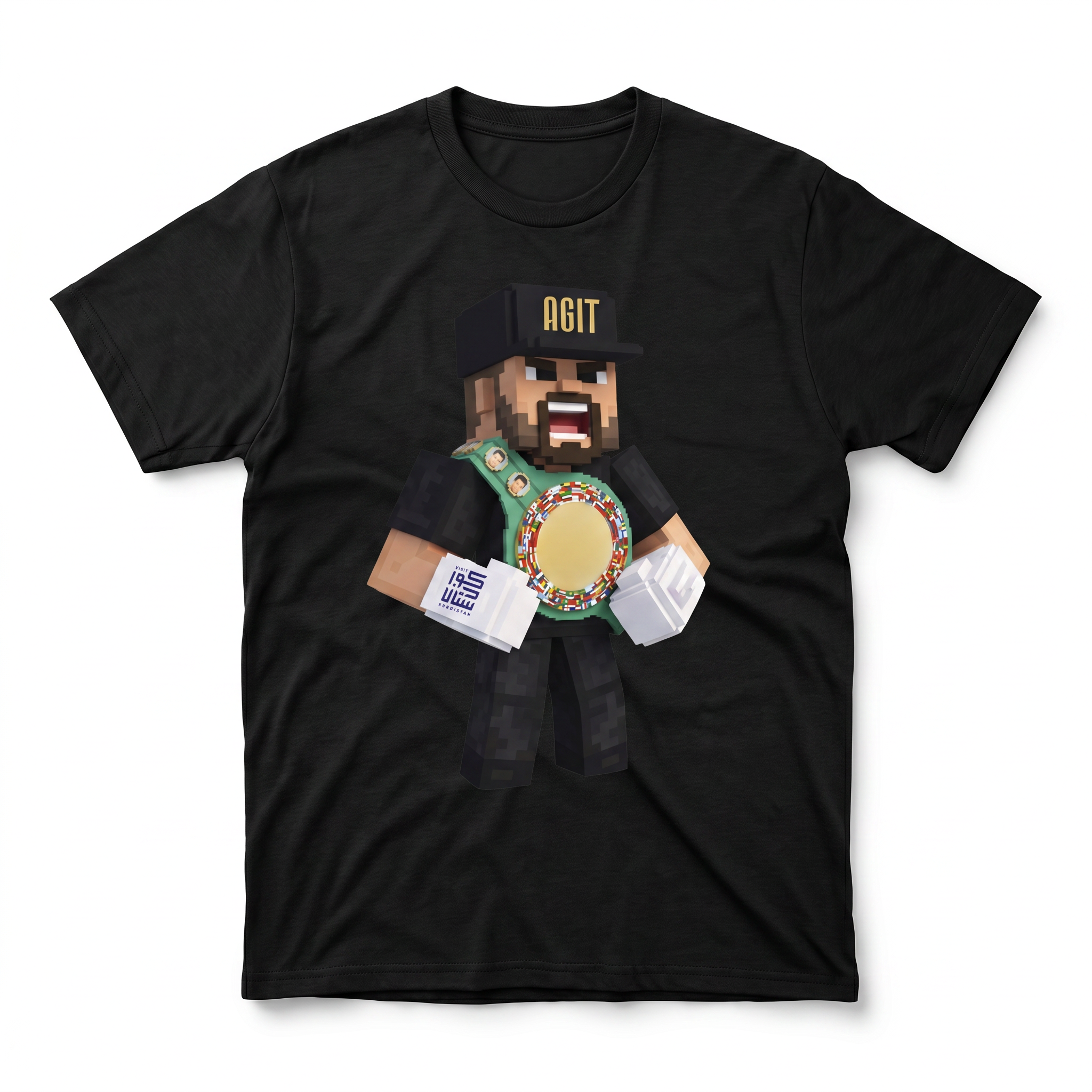 Agit Kabayel - Angry Block Shirt [black]